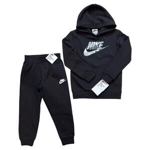 Nike Black Kids Tracksuit